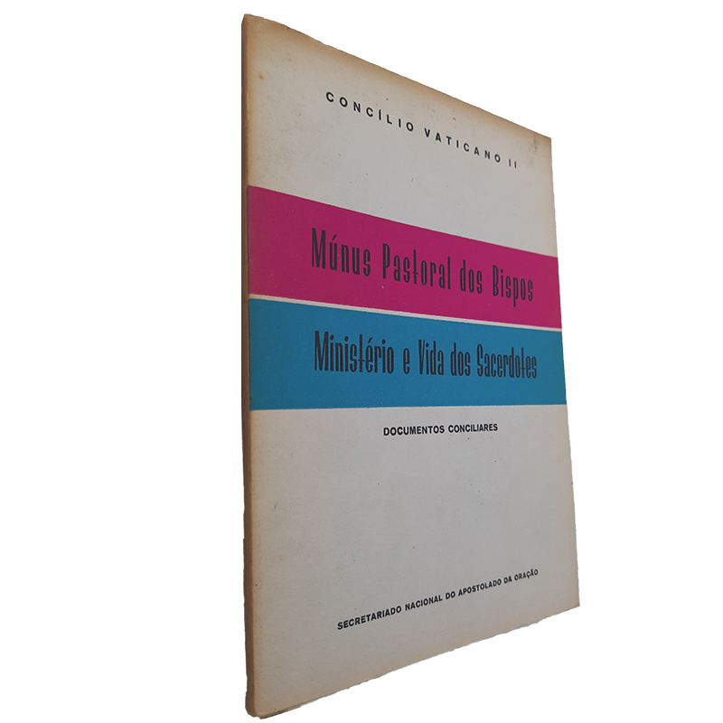 Múnus Pastoral dos Bispos + Ministério e vida dos Sacerdotes (Documentos Conciliares) - Nicolau Dias Batista Múnus Pastoral dos Bispos + Ministério e vida dos Sacerdotes (Documentos Conciliares) - Concílio Vaticano II - Image 1