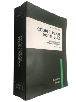 Código penal português (Anotado e comentado e legislação complementar - 8.ª Edição - 1995) - M. Maia Gonçalves