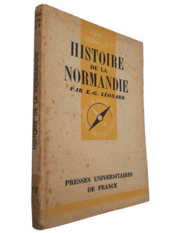 Histoire de la Normandie - E.-G. Léonard