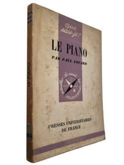 Le piano - Paul Locard