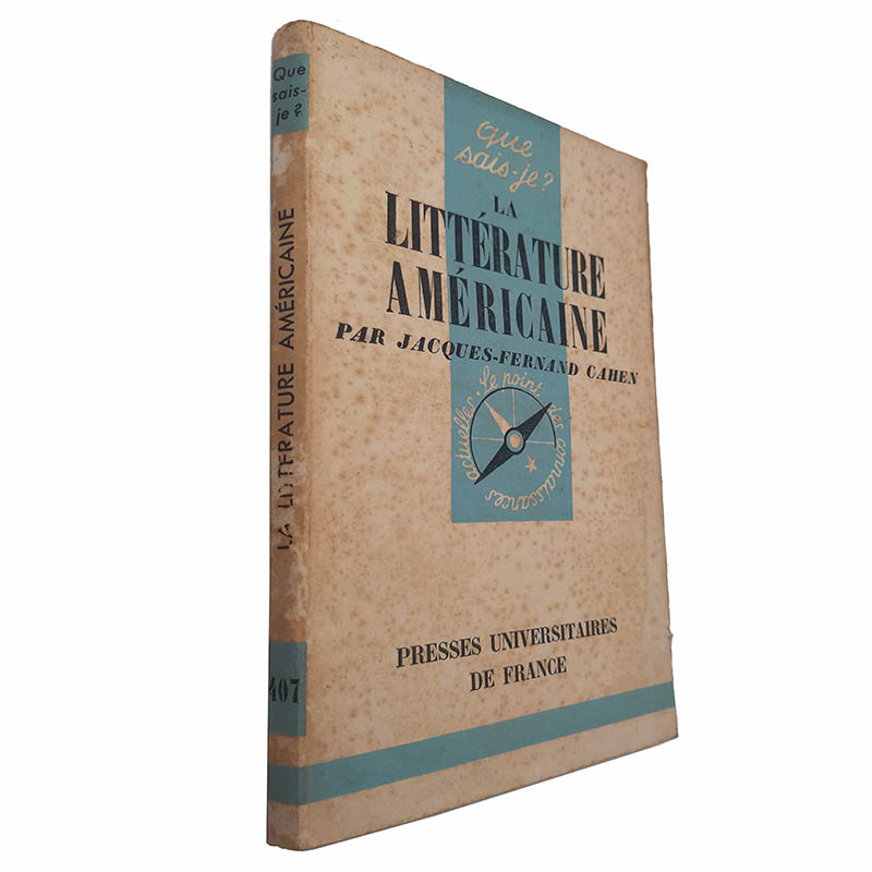 La littérature américaine Jacques Fernand Cahen La littérature américaine - Jacques-Fernand Cahen - Image 1