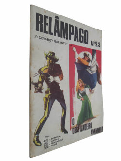 O desfiladeiro amarelo (Relâmpago - O cow-boy galante n.º 23)