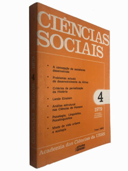 Ciências sociais (Volume 4 - 1979)