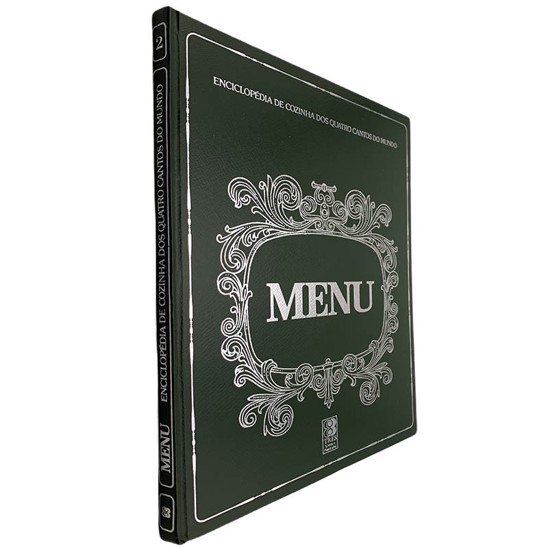 Menu Enciclopédia de cozinha dos quatro cantos do mundo Volume 2 Menu (Enciclopédia de cozinha dos quatro cantos do mundo - Volume 2) - Image 1