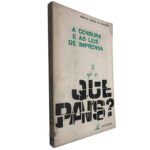 A Censura e as leis de imprensa - Alberto Arons de Carvalho