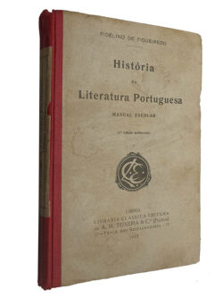 História da literatura portuguesa (Manual escolar) - Fidelino de Figueiredo