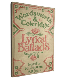 Lyrical Ballads (Wordsworth & Coleridge) - R. L. Brett / A. R. Jones