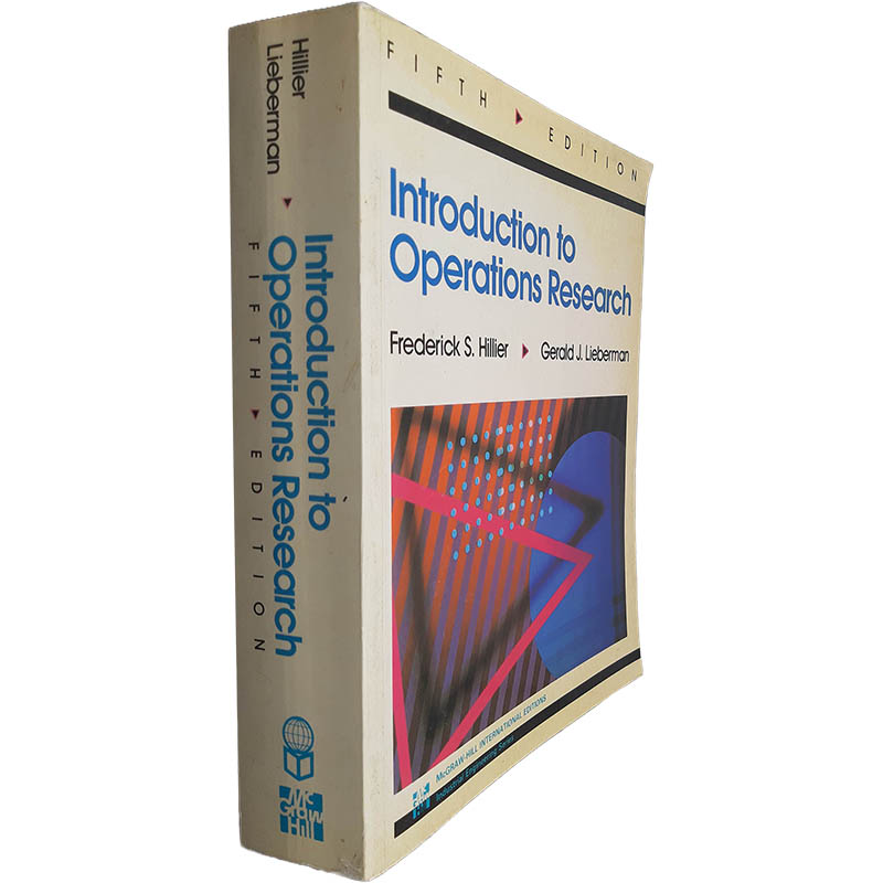 Frederick　Introduction　Hillier　(Fifth　research　S.　to　Edition)　J.　operations　Gerald　Lieberman