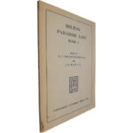 Paradise lost (Book I) - John Milton