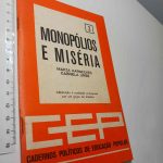 Monopólios e miséria - Marta Harnecker / Gabriela Uribe