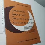 I Reunião Plenária do Gabinete de Estudos da Direcção-Geral de Educação do Ministério do Ultramar - Justino Mendes de Almeida