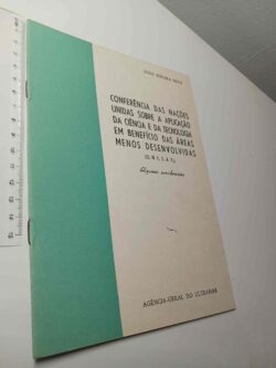 Conferência das Nações Unidas sobre a Aplicação da Ciência e da Tecnologia em Benefício das Áreas Menos Desenvolvidas (U.N.C.S.A.T.) - João Pereira Neto