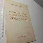 Declaração sobre alguns pontos de ética sexual -