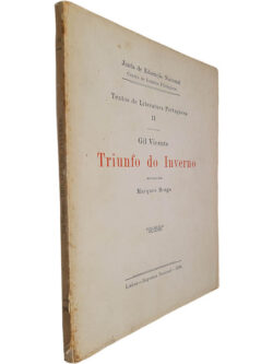 Triunfo do inverno - Gil Vicente / Marques Braga