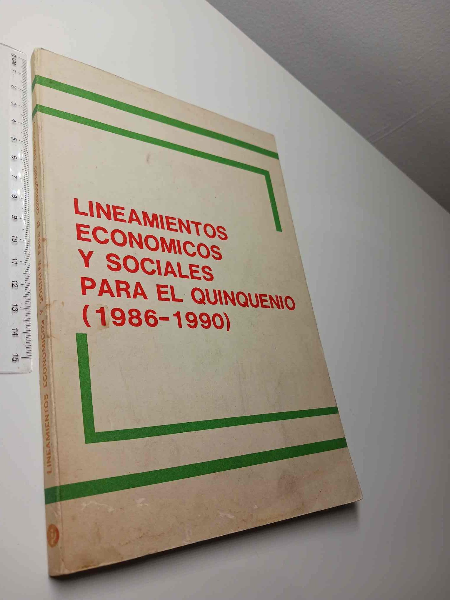 Y78 - (24) Lineamientos economicos y sociales para el quinquenio (1986-1990) - - Image 1