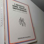 I Encontro sobre Terapias Institucionais (1980 - Comunicações)