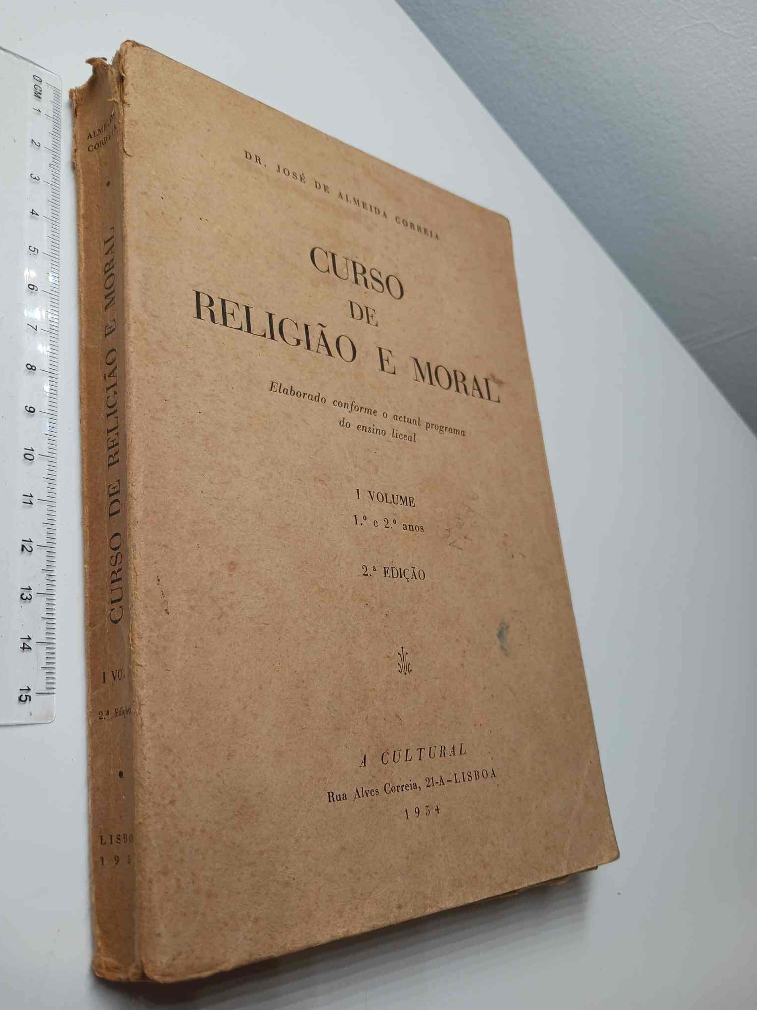 40BB17 - (44) Curso de Religião e Moral - Dr. José de Almeida Corrêa - Image 1