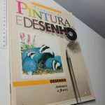 Técnicas de pintura e desenho (Desenho - Animais e flores)