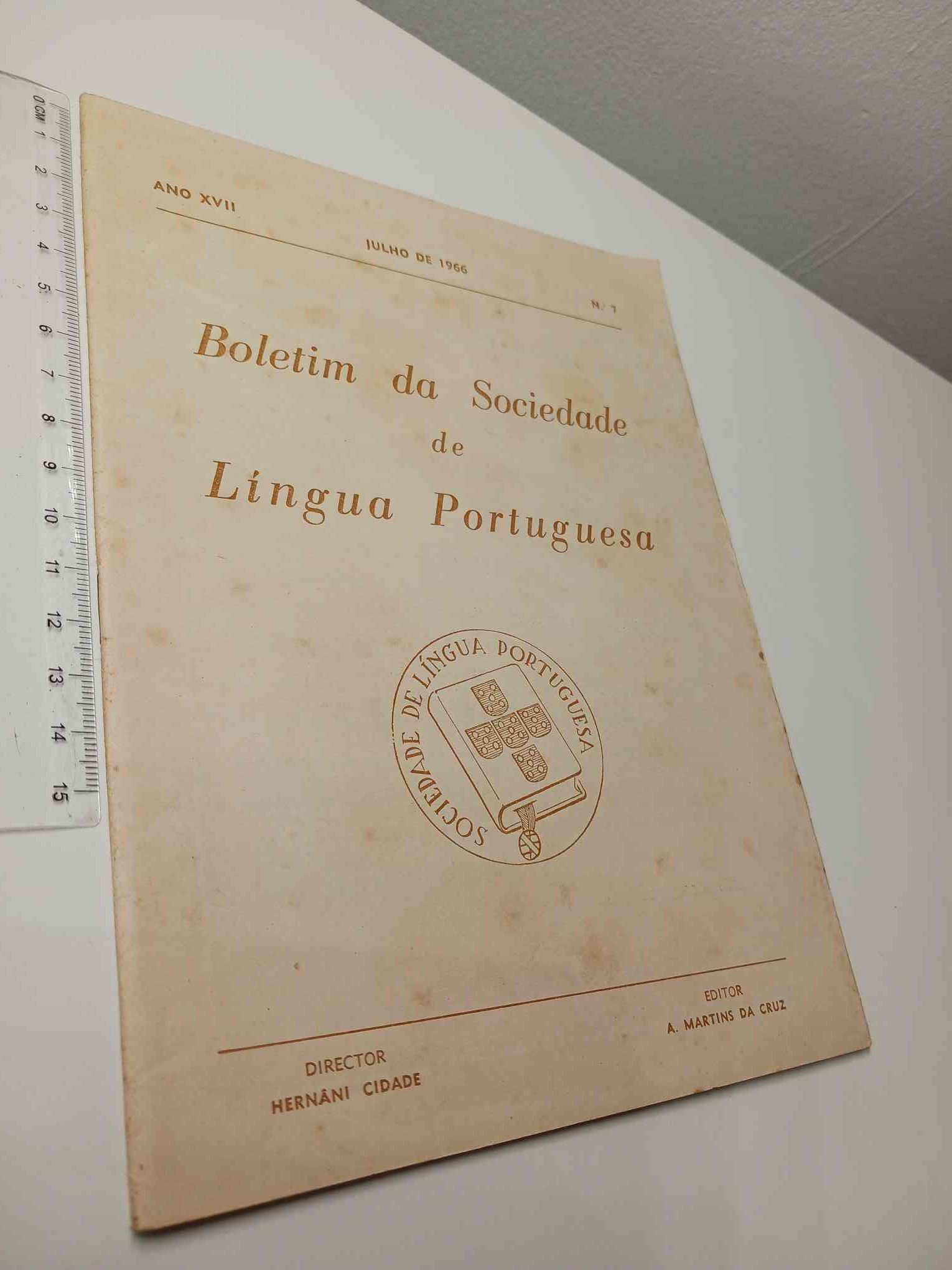 C317 - (48) Boletim da Sociedade de Língua Portuguesa - Hernâni Cidada - Image 1