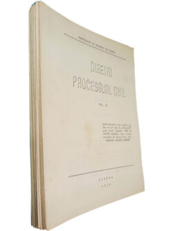 Direito Processual Civil I (Fascículos) - Prof. João de Castro Mendes