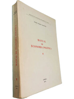 Manual de economia política (Volume I) - Pedro Soares Martínez
