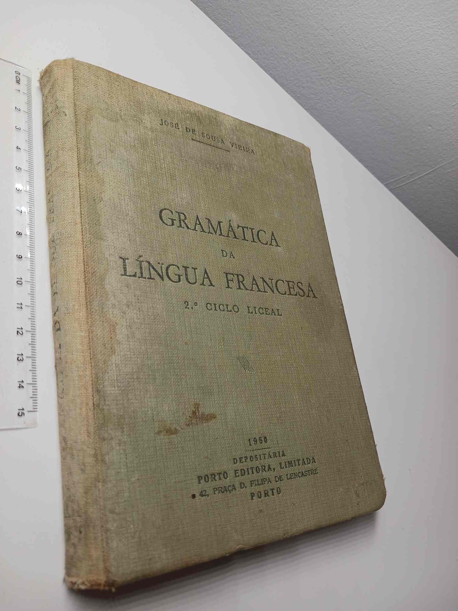 Y89 - (26) Gramática da Língua Francesa - José de Sousa Vieira - Image 1