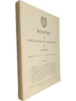 Boletim da Sociedade de Geografia de Lisboa (Série 103.ª - N.º 7-12 - Julho-Dezembro de 1985)
