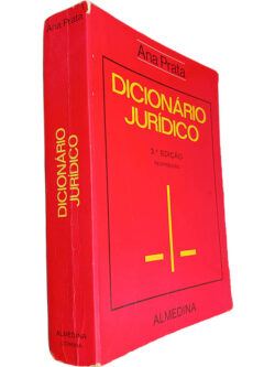 Dicionário jurídico - Ana Prata