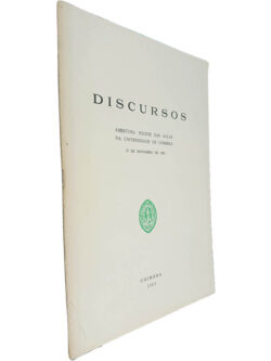 Discursos (Abertura solene das aulas na Universidade de Coimbra - 23 de novembro de 1983)