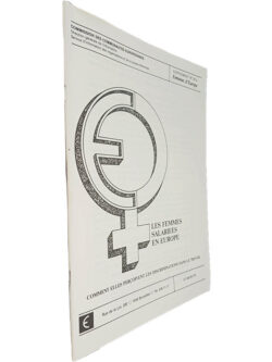 Les femmes salariees en Europe (Supplement N.º 20 à Femmes d'Europe)