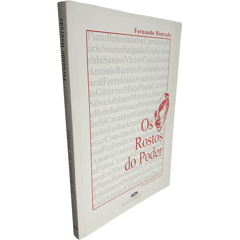 Os rostos do poder Fernando Honrado Os rostos do poder - Fernando Honrado - Image 1