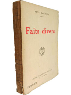 Faits divers - Henri Barbusse