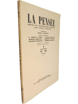 La Pensée: Revue du Rationalisme Moderne (N.º 12 - 1947)