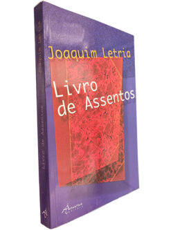 Livro de assentos - Joaquim Letria
