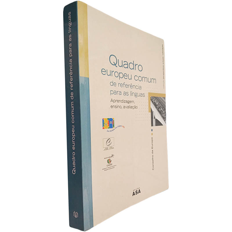 Quadro europeu comum de referência para as línguas Aprendizagem ensino avaliação Quadro europeu comum de referência para as línguas (Aprendizagem, ensino, avaliação) - - Image 1