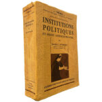 Institutions politiques et droit constitutionnel - Maurice Duverger