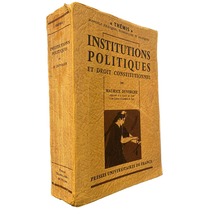 Institutions politiques et droit constitutionnel - Maurice Duverger Institutions politiques et droit constitutionnel - Maurice Duverger
