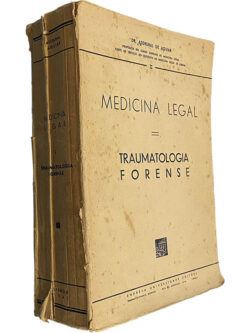 Medicina legal (Volume I - Traumatologia forense) - Dr. Asdrubal de Aguiar