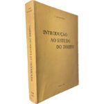 Introdução ao estudo do direito - J. Dias Marques