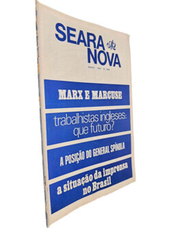 Seara Nova (N.º 1542 - Março 1974 - Marx e Marcuse) -