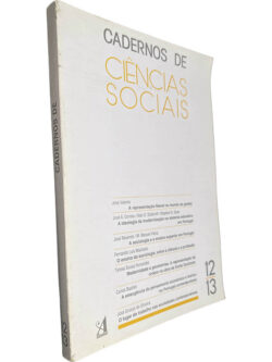 Cadernos de Ciências Sociais (N.º 12/13) - José Valente / José A. Correia / Alan D. Stoleroff / Outros