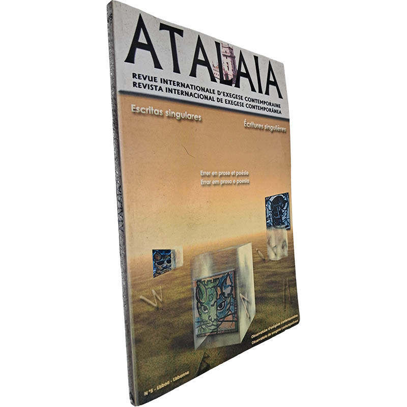 Atalaia Revue Internationale d Exegese Contemporaine N 5 SAL-E3 Atalaia: Revue Internationale d'Exegese Contemporaine (N.º 5) - - Image 1