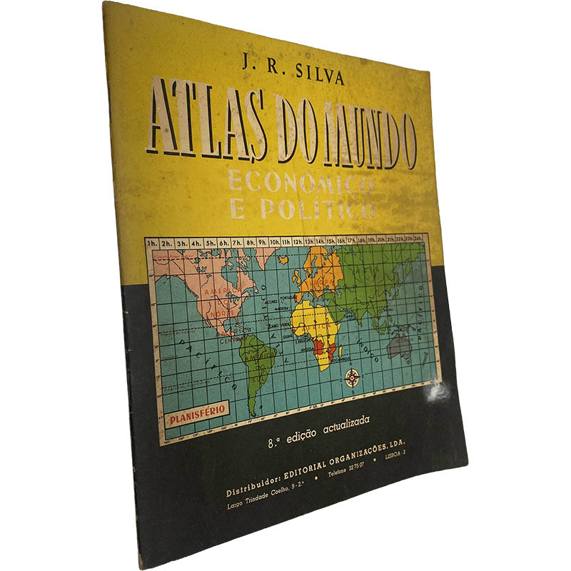 Atlas do mundo económico e político J R Silva 40CC11 Atlas do mundo económico e político - J. R. Silva - Image 1