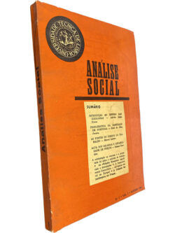 Análise Social (N.º 1 - Volume I - Janeiro 1963) -