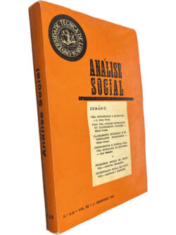 Análise social (N.º 9-10 - Volume III - 1.º Semestre 1965) -