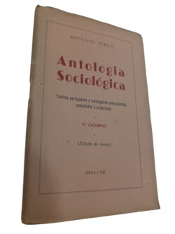 Antologia Sociológica 9º Caderno - António Sérgio