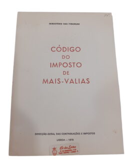 Código do Imposto de Mais-Valias -
