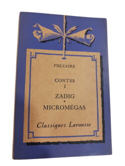 Contes I Zadig Micromégas - Voltaire