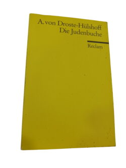 Die Judenbuche - A. von Droste-Hülshoff