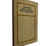 Estudios sobre el libro del Deuteronomio - Tomo II -
